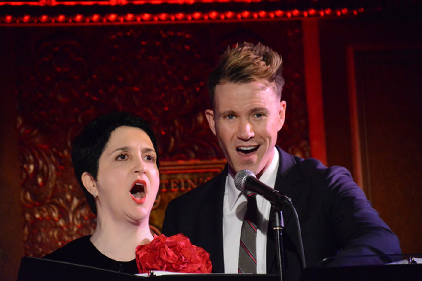 Photo Coverage: Max von Essen, Byron Jennings, Scarlett Strallen and More Read DANGEROUS Feinstein's/54 Below  Image