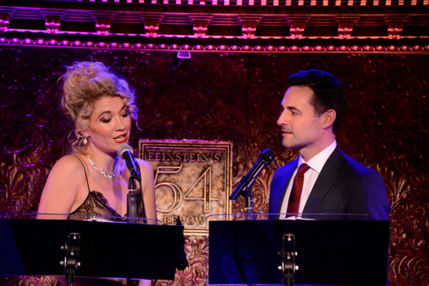 Photo Coverage: Max von Essen, Byron Jennings, Scarlett Strallen and More Read DANGEROUS Feinstein's/54 Below  Image