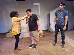 Niketa Calame, Richard Azurdia, Jeff Torres @ BroadwayWorld Niketa Calame, Richard Azurdia, Jeff Torres Photo