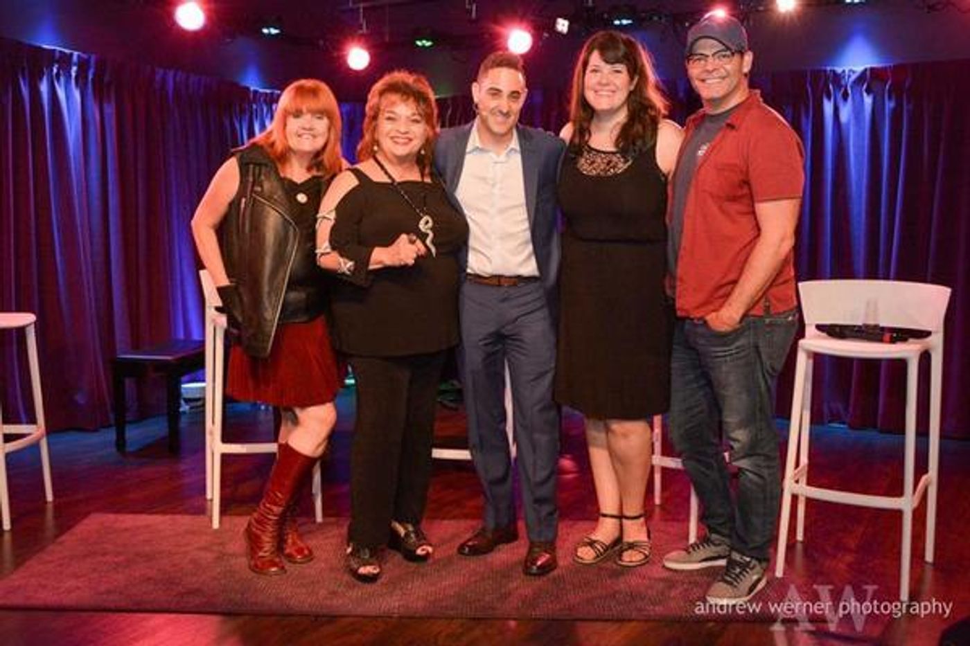 Photo Flash: Annie Golden and More Visit New Talk Show BARING IT ALL WITH CALL ME ADAM  Image