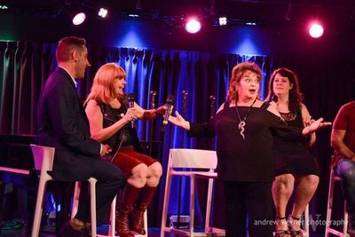 Lin Tucci takes the stage Photo