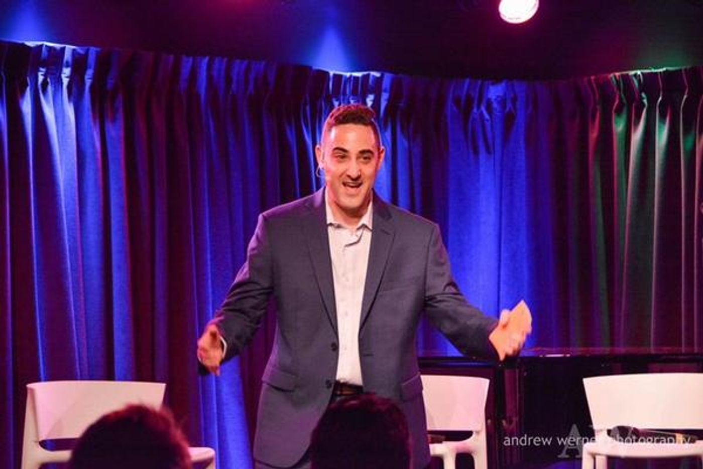 Photo Flash: Annie Golden and More Visit New Talk Show BARING IT ALL WITH CALL ME ADAM  Image