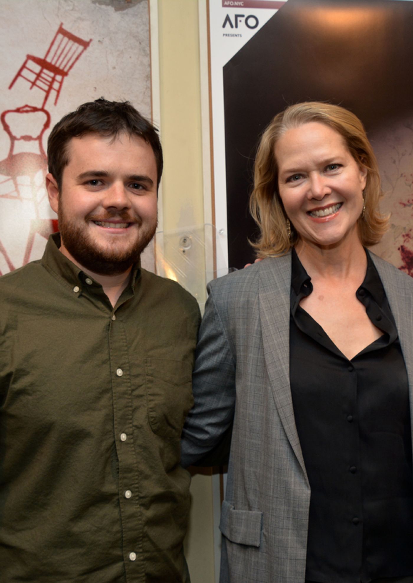 Photo Coverage: SQUEAMISH Celebrates Opening Night at the Beckett Theatre  Image