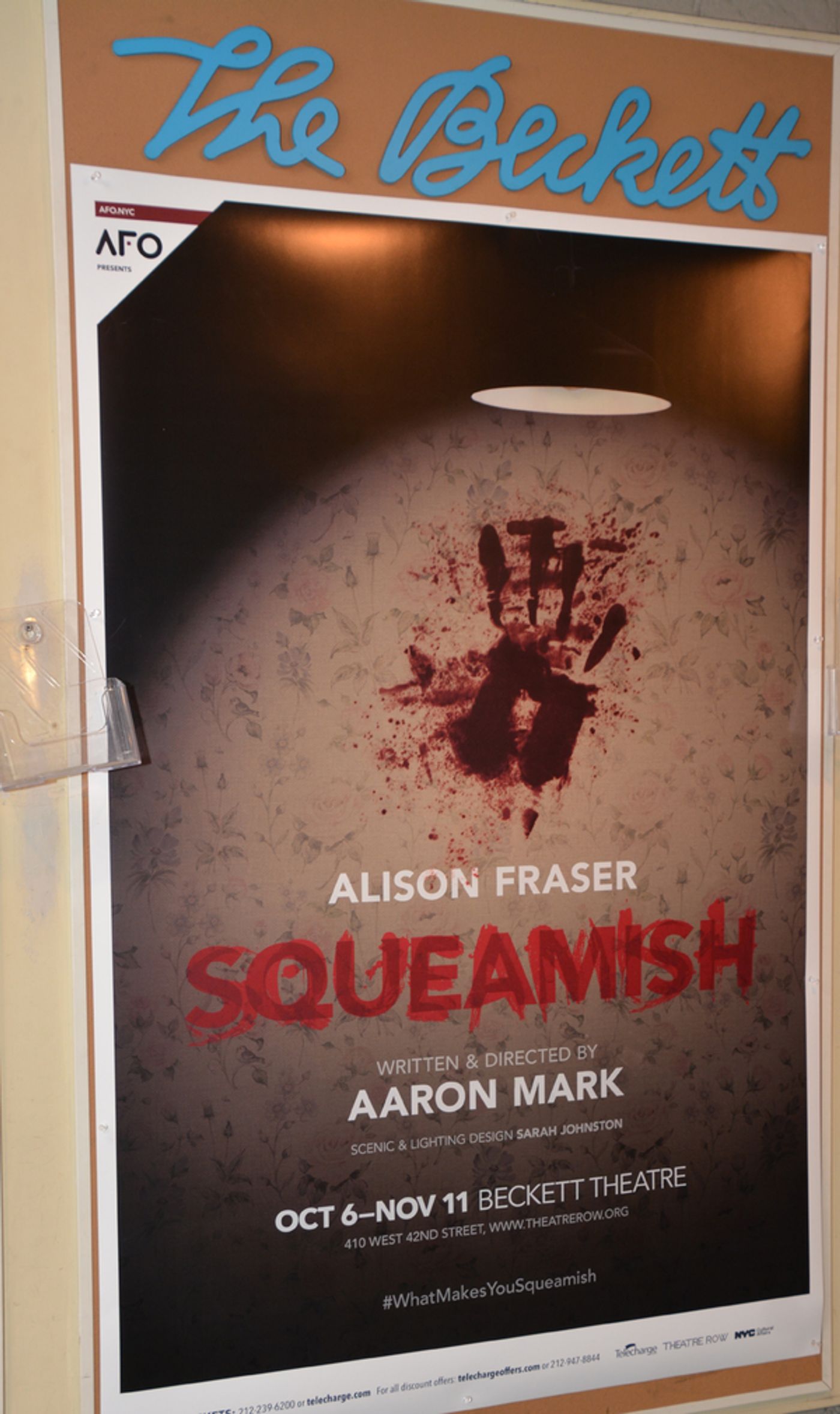 Photo Coverage: SQUEAMISH Celebrates Opening Night at the Beckett Theatre  Image
