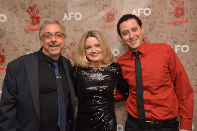 Michael Wolk, Alison Fraser and Aaron Mark Photo