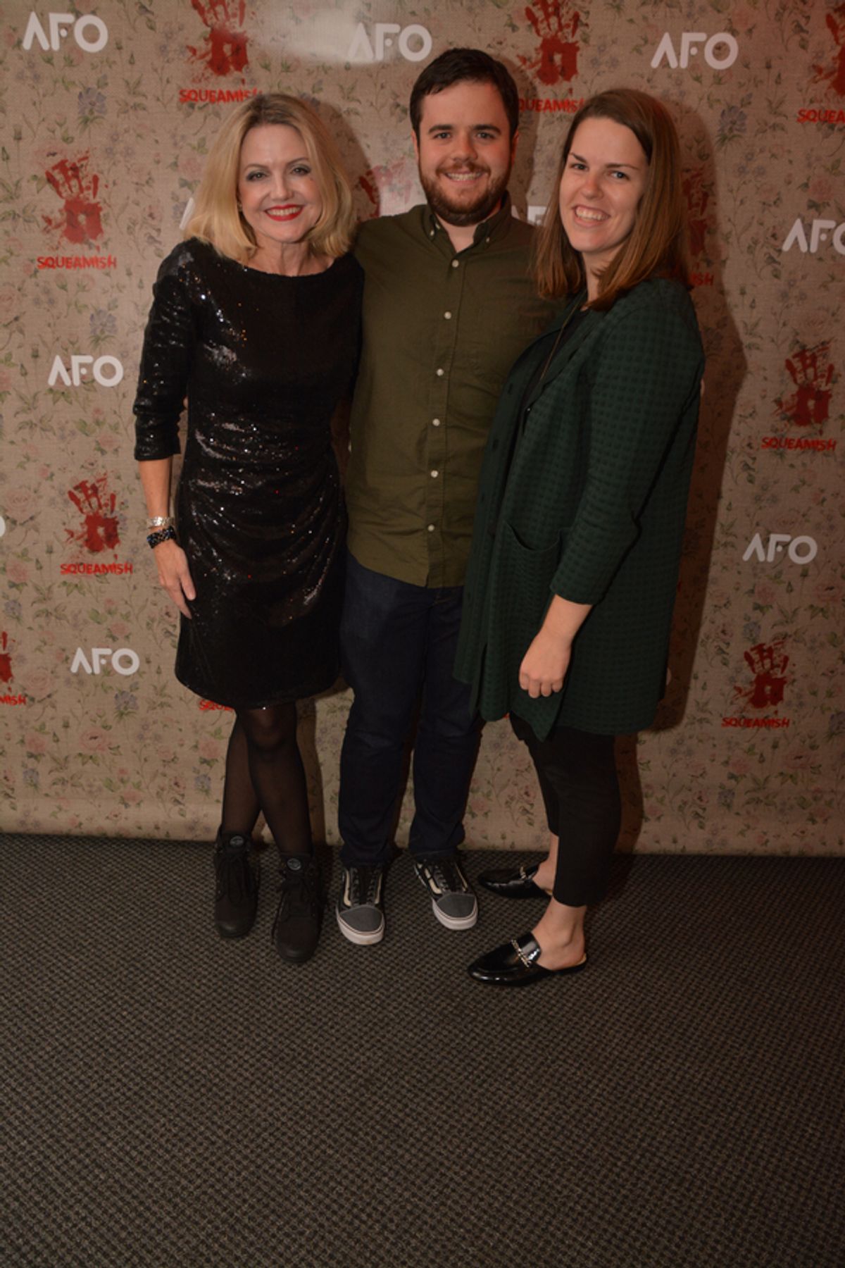 Alison Fraser, Nathaniel Fraser Magee and Jessica Garretson at 