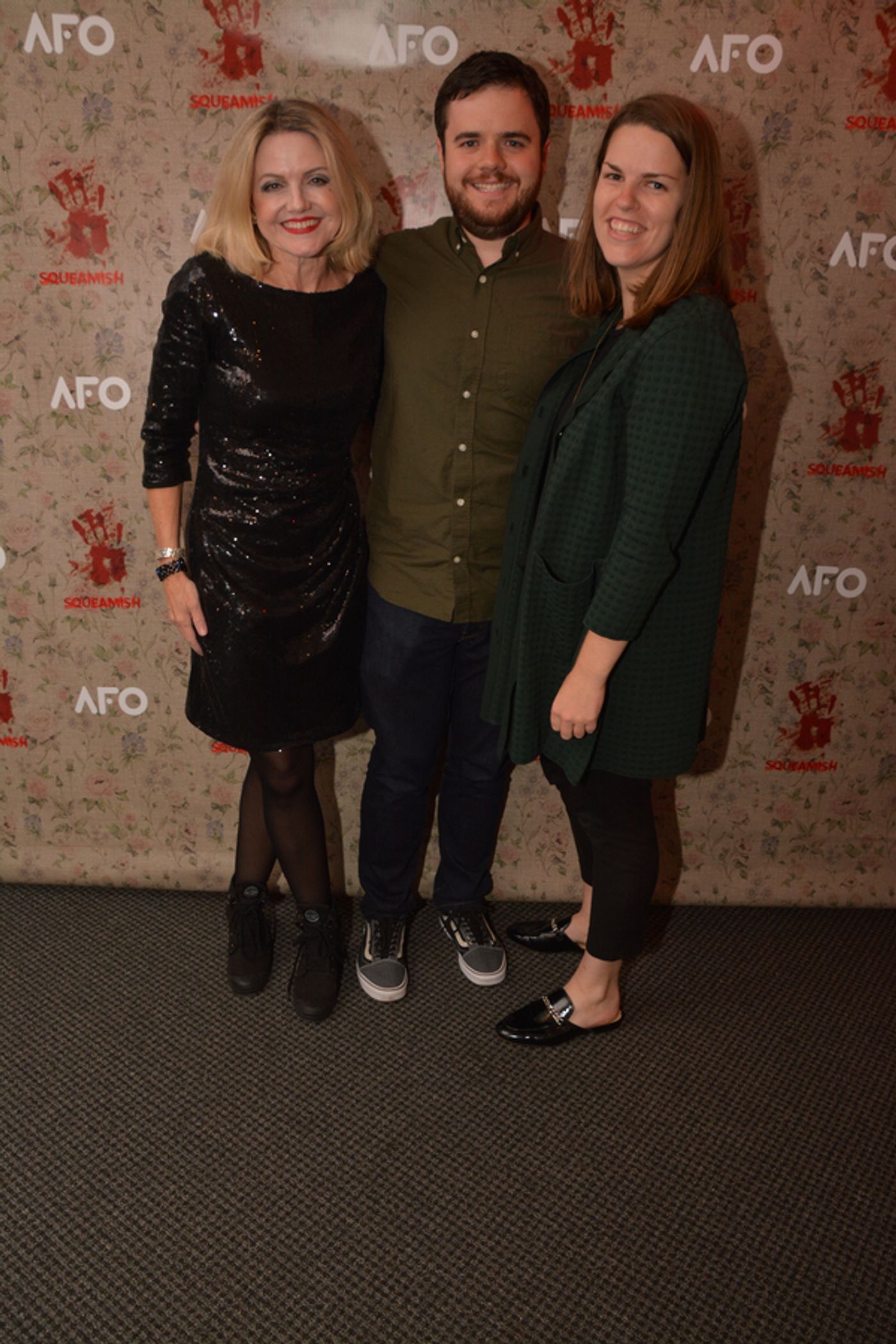 Photo Coverage: SQUEAMISH Celebrates Opening Night at the Beckett Theatre  Image