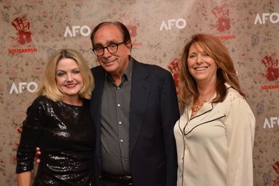 Alison Fraser, R. L. Stine and Gaylen Ross Photo