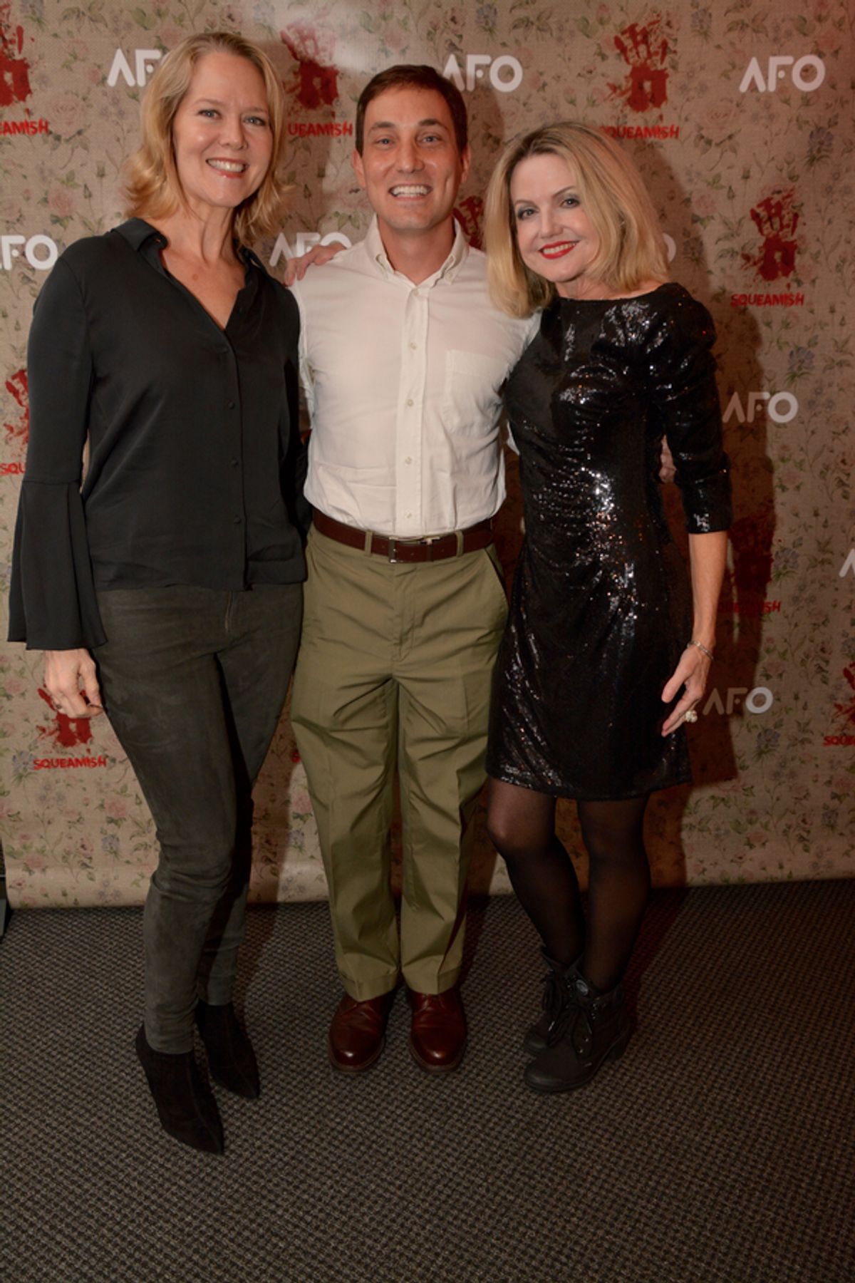 Rebecca Luker, John Babcock and Alison Fraser at 