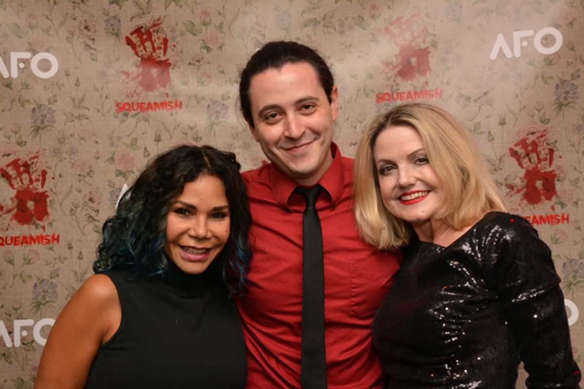Daphne Rubin-Vega, Aaron Mark and Alison Fraser at 