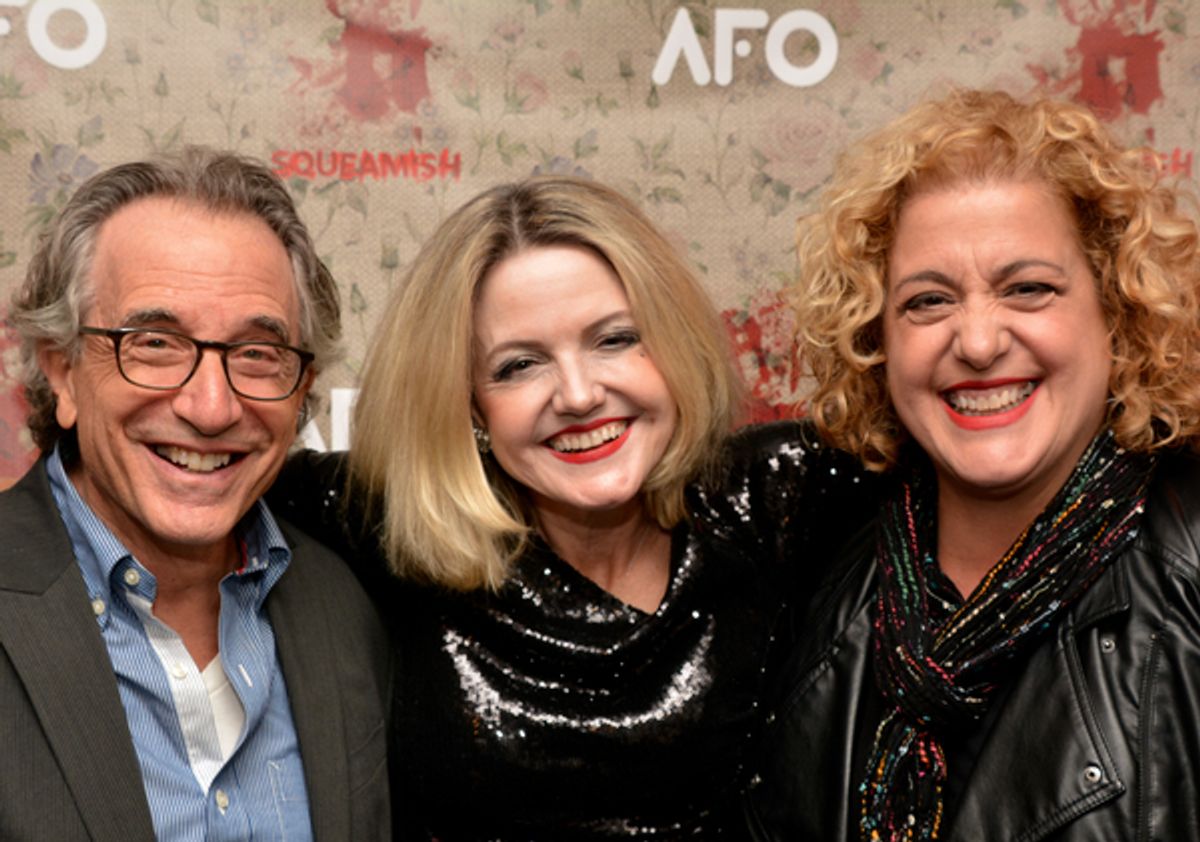 Chip Zien, Alison Fraser and Mary Testa at 
