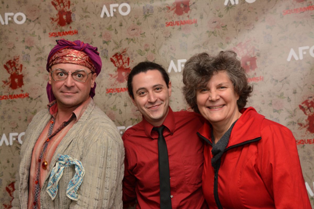 Michael Growler, Aaron Mark and Kristine Zbornik at 