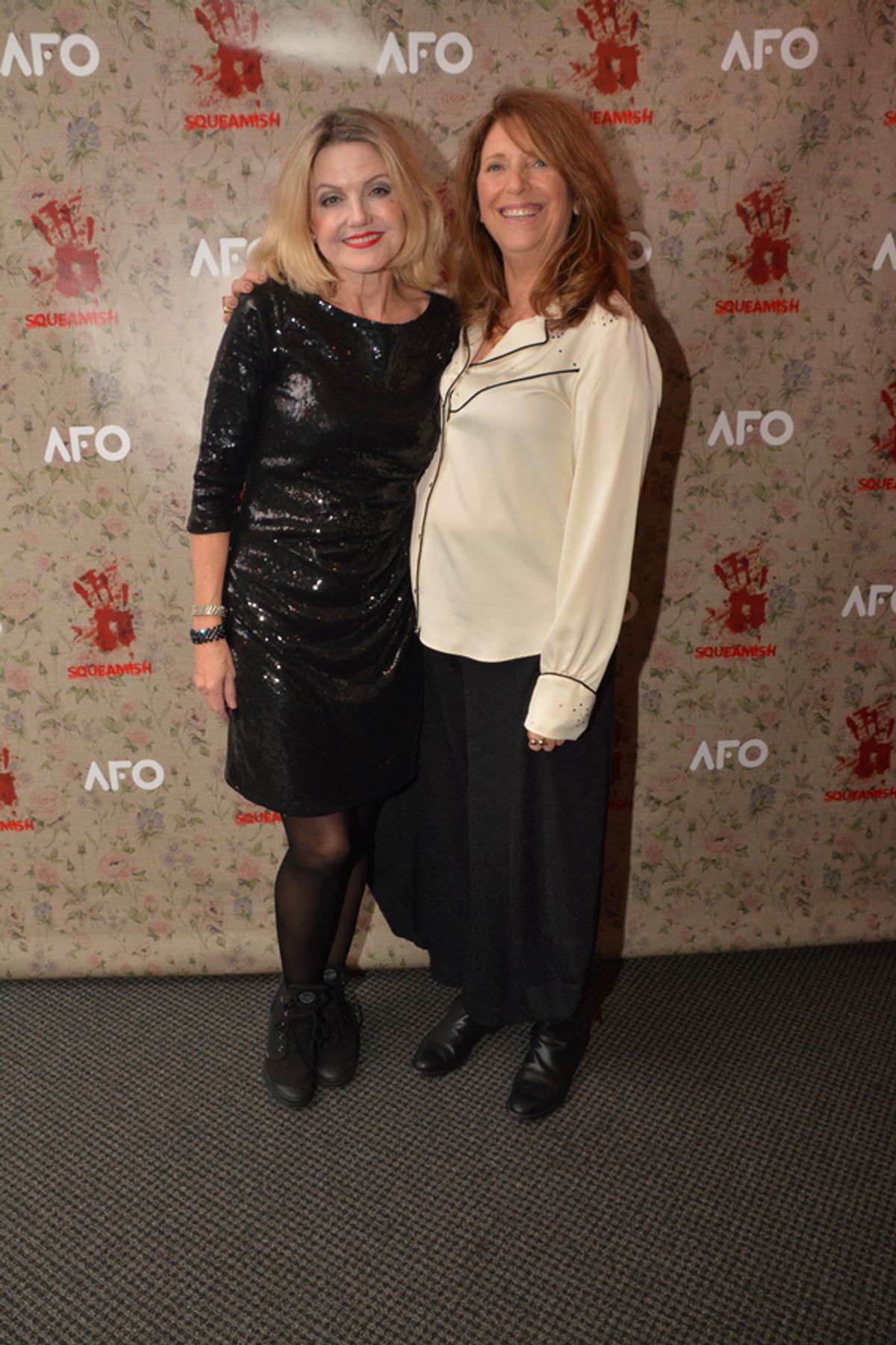 Alison Fraser and Gaylen Ross at 