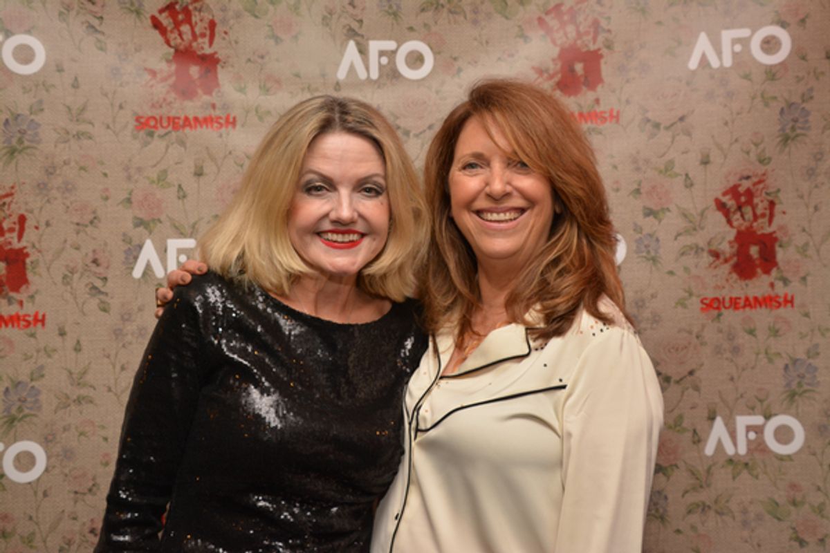 Alison Fraser and Gaylen Ross at 