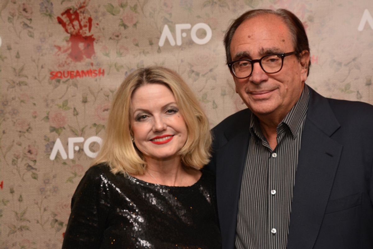 Alison Fraser and R.L. Stine at 