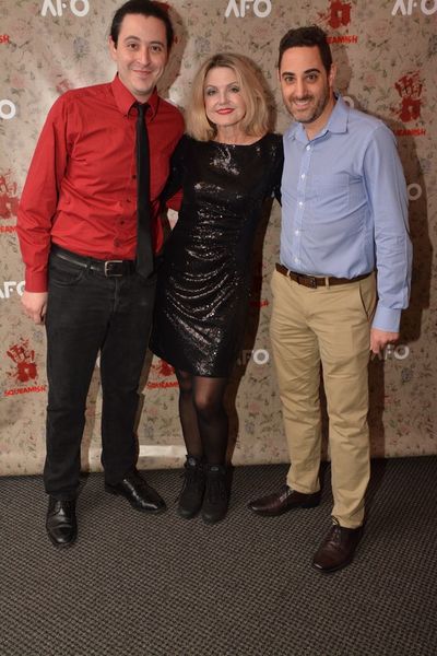 Aaron Mark, Alison Fraser and Adam Rothenberg Photo