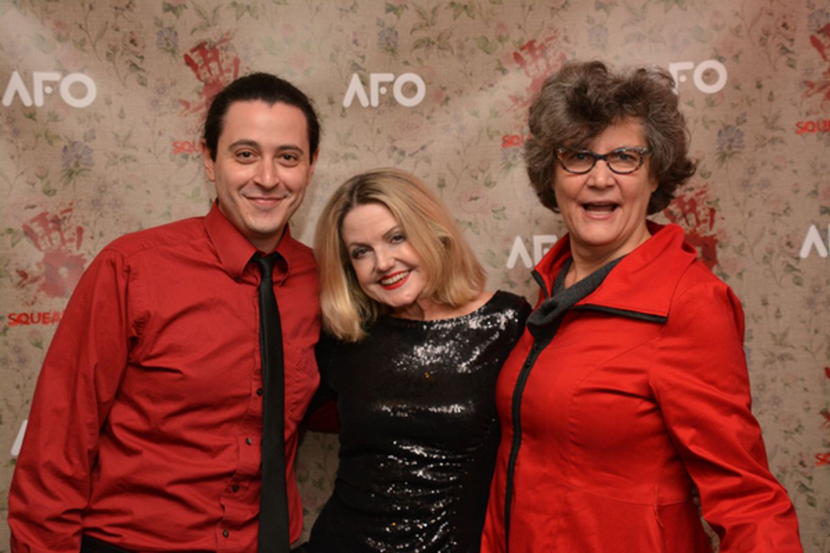 Aaron Mark, Alison Fraser and Kristine Zbornik at 