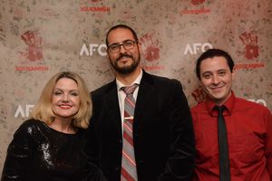 Alison Fraser, Nicholas A. Cotz and Aaron Mark @ BroadwayWorld Alison Fraser, Nicholas A. Cotz and Aaron Mark Photo
