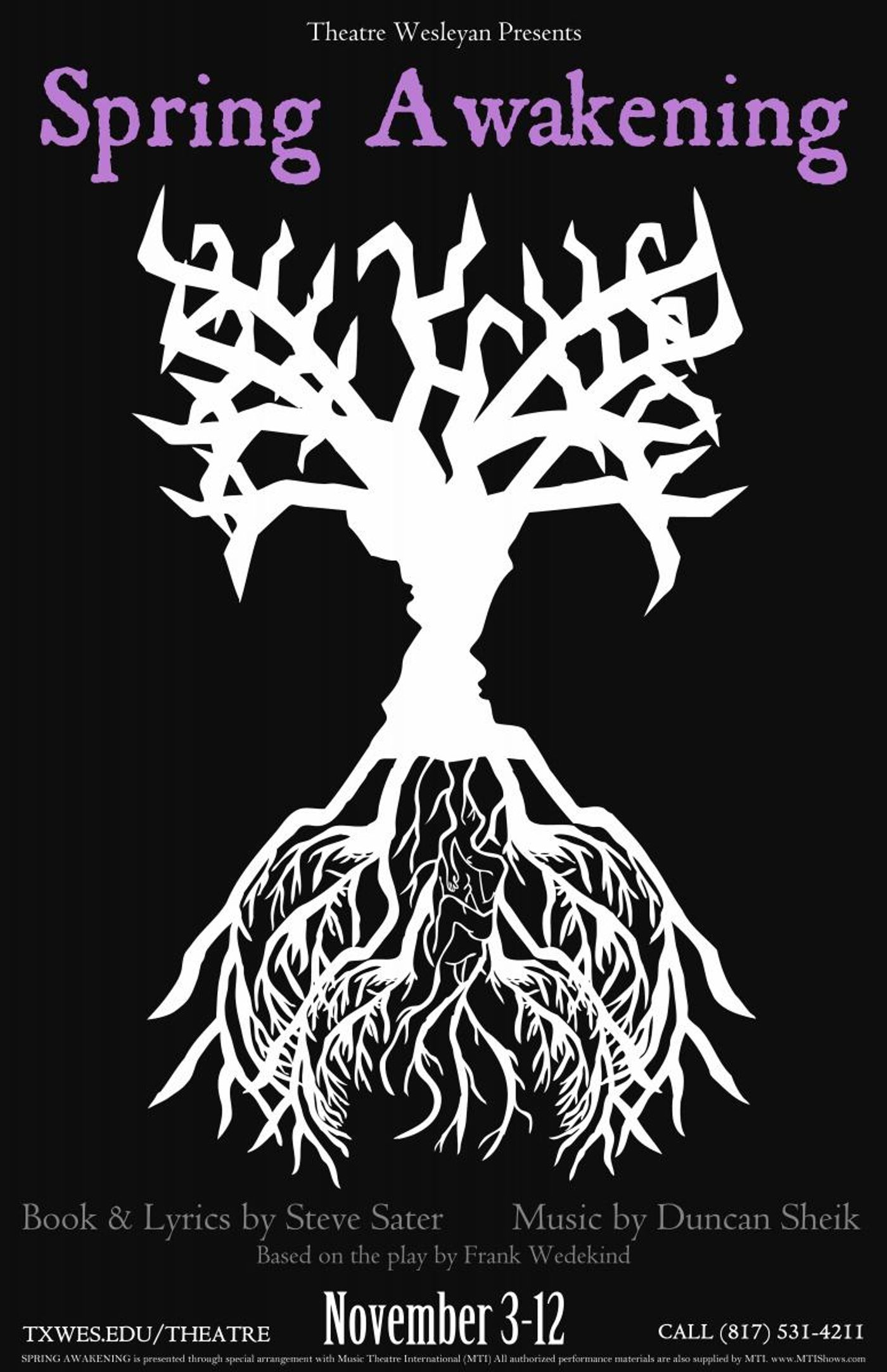 Theatre Wesleyan Continues Season with Tony Award-Winning Rock Musical SPRING AWAKENING  Image