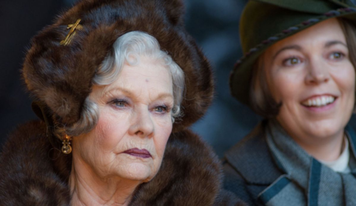 Judi Dench, Olivia Colman at 