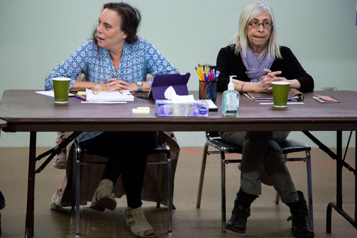 Emily Mann, Susan Miller at 