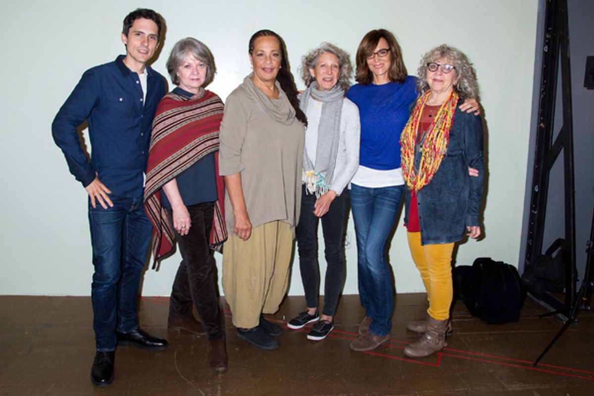 Charles Socarides, Ellen Parker, Franchelle Stewart Dorn, Beth Dixon, Polly Draper, Kathryn Grody at 