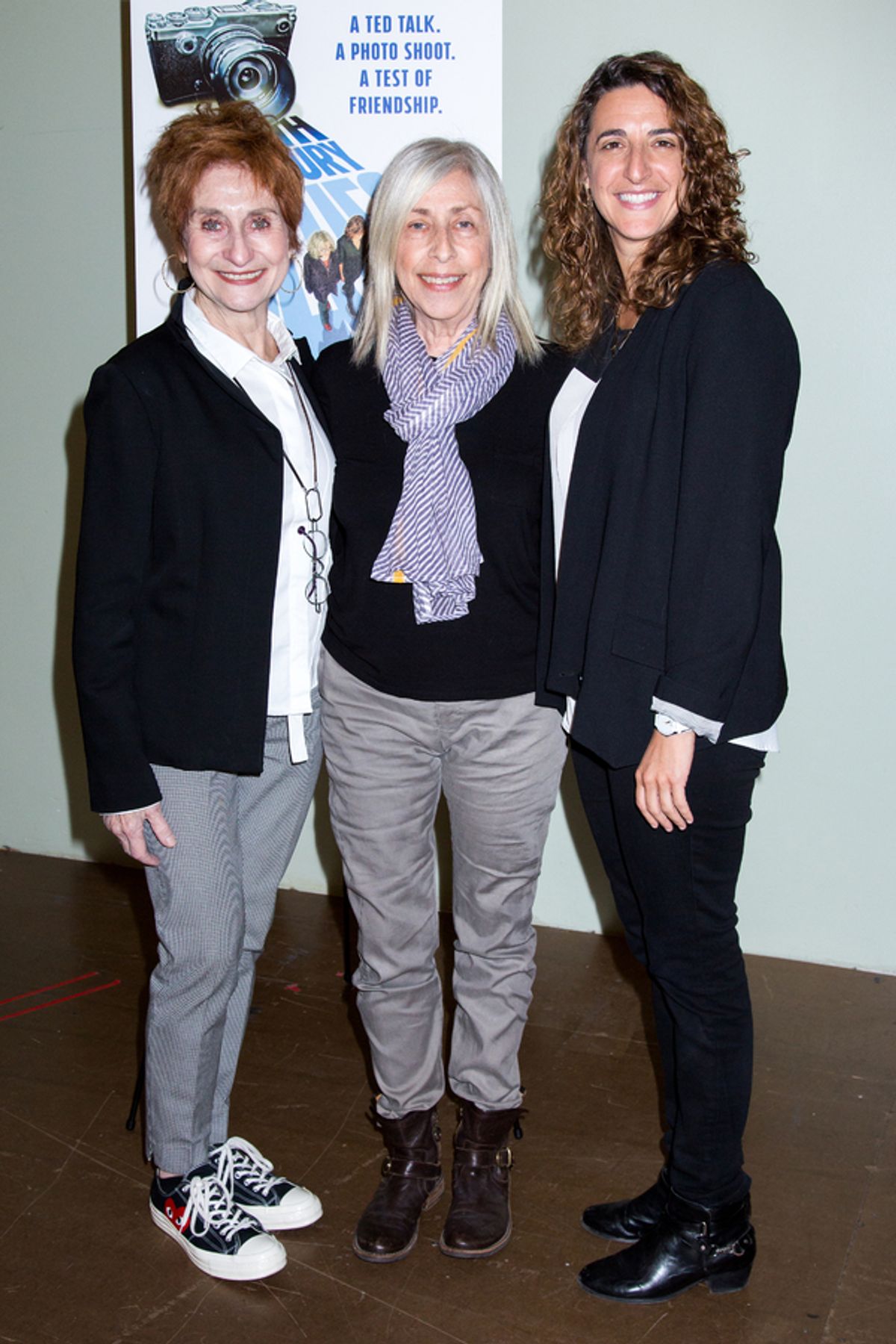 Lida Orzeck, Susan Miller, Eva Price at 
