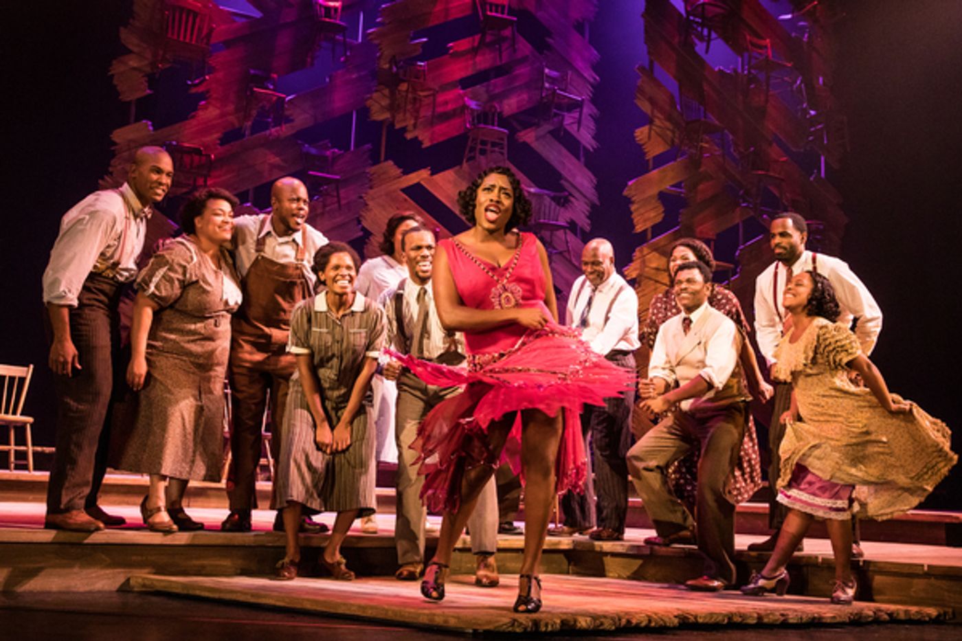 Photo Flash: They're Here! First Look at THE COLOR PURPLE on Tour  Image