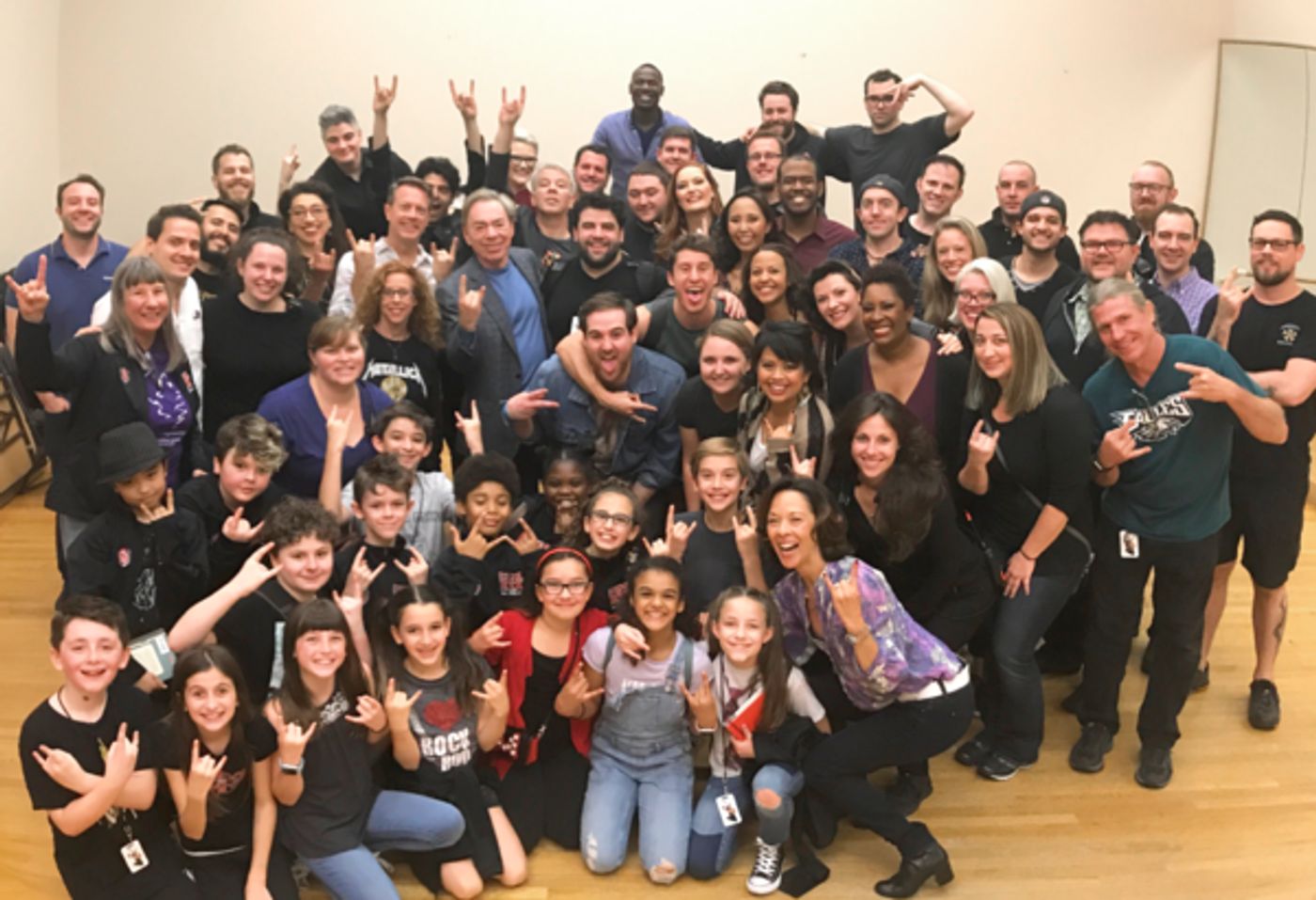 Photo Flash: Andrew Lloyd Webber Visits SCHOOL OF ROCK on Tour in Columbus Photo Flash: Andrew Lloyd Webber Visits SCHOOL OF ROCK on Tour in Columbus Image