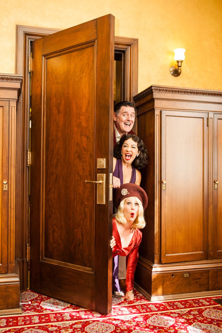 Photo Flash: Jennifer Cody and More Get in Character for A COMEDY OF TENORS at Pioneer Theatre Company Image