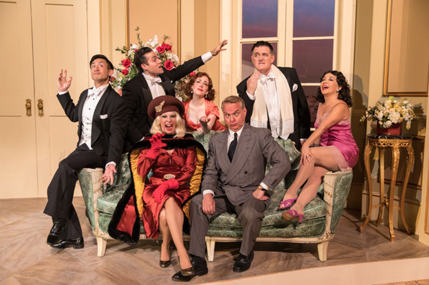 Photo Flash: Jennifer Cody and More Get in Character for A COMEDY OF TENORS at Pioneer Theatre Company  Image