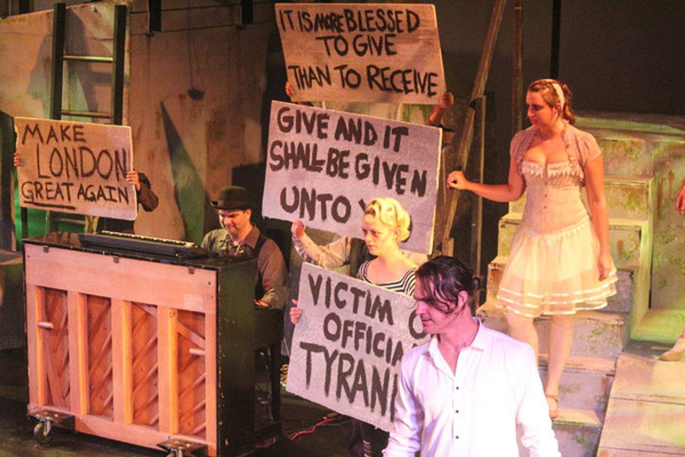 Photo Flash: First Look at THE THREEPENNY OPERA at Jobsite Theater Photo Flash: First Look at THE THREEPENNY OPERA at Jobsite Theater Image