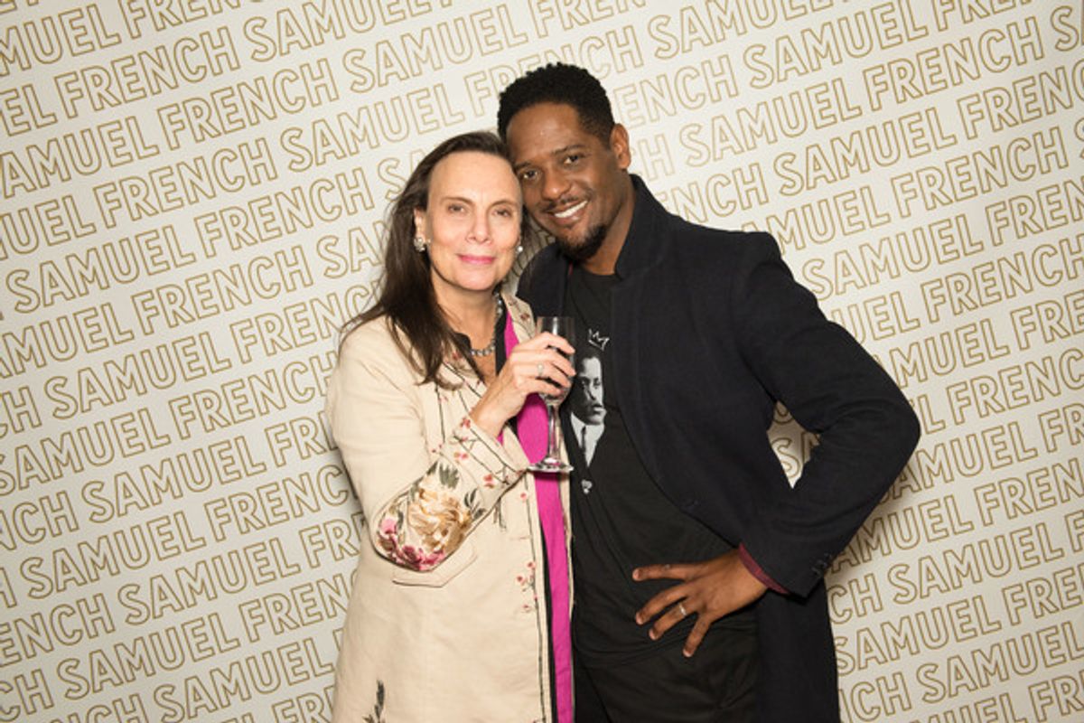 Emily Mann and Blair Underwood at 