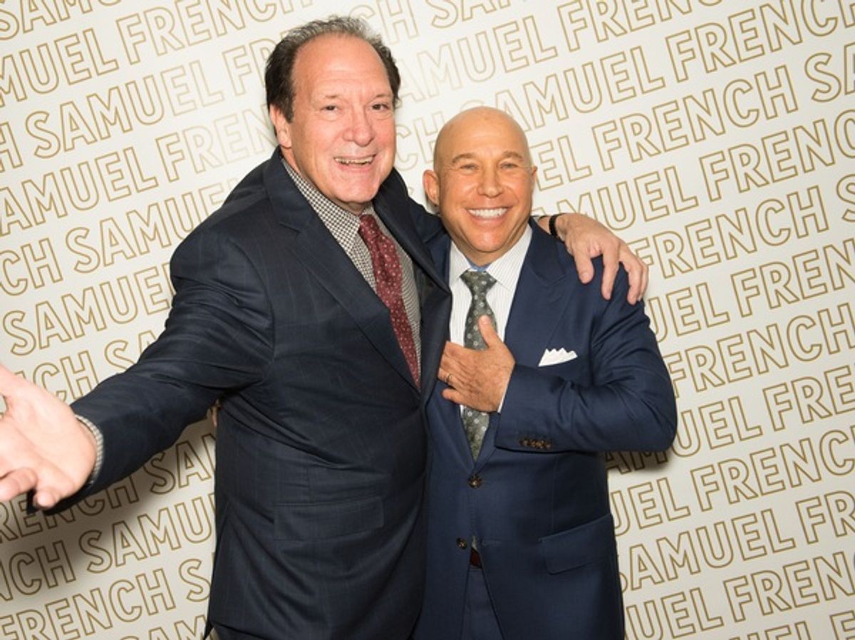 Ken Ludwig and Bruce Lazarus at 