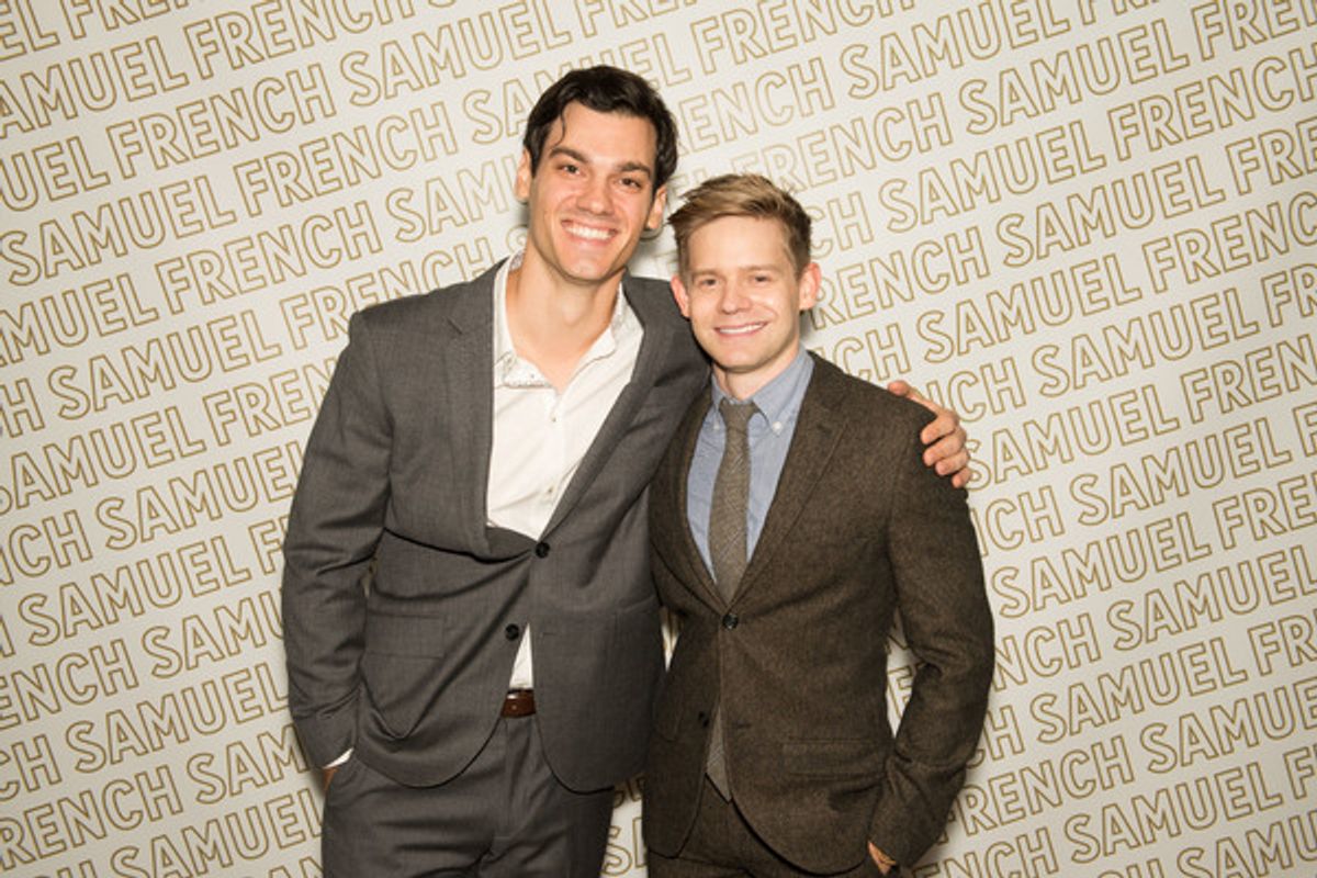 Robert Lenzi and Andrew Keenan-Bolger at 