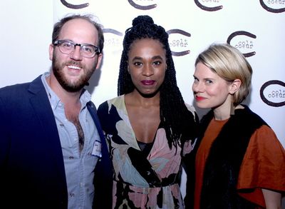 Greg Nobile, Kristolyn Lloyd and Colt Coeur board member Celia Keenan-Bolger Photo