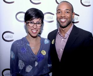 Pirronne Yousefzadeh and James White @ BroadwayWorld Pirronne Yousefzadeh and James White Photo