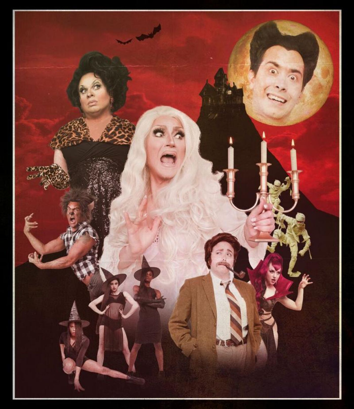 Review: BenDeLaCreme and ACTLab's BEWARE THE TERROR OF GAYLORD MANOR a Spooky, Kooky Cabaret  Image