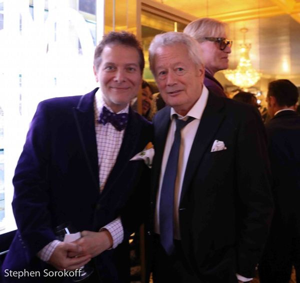 Michael Feinstein & Stephen Sorokoff at 
