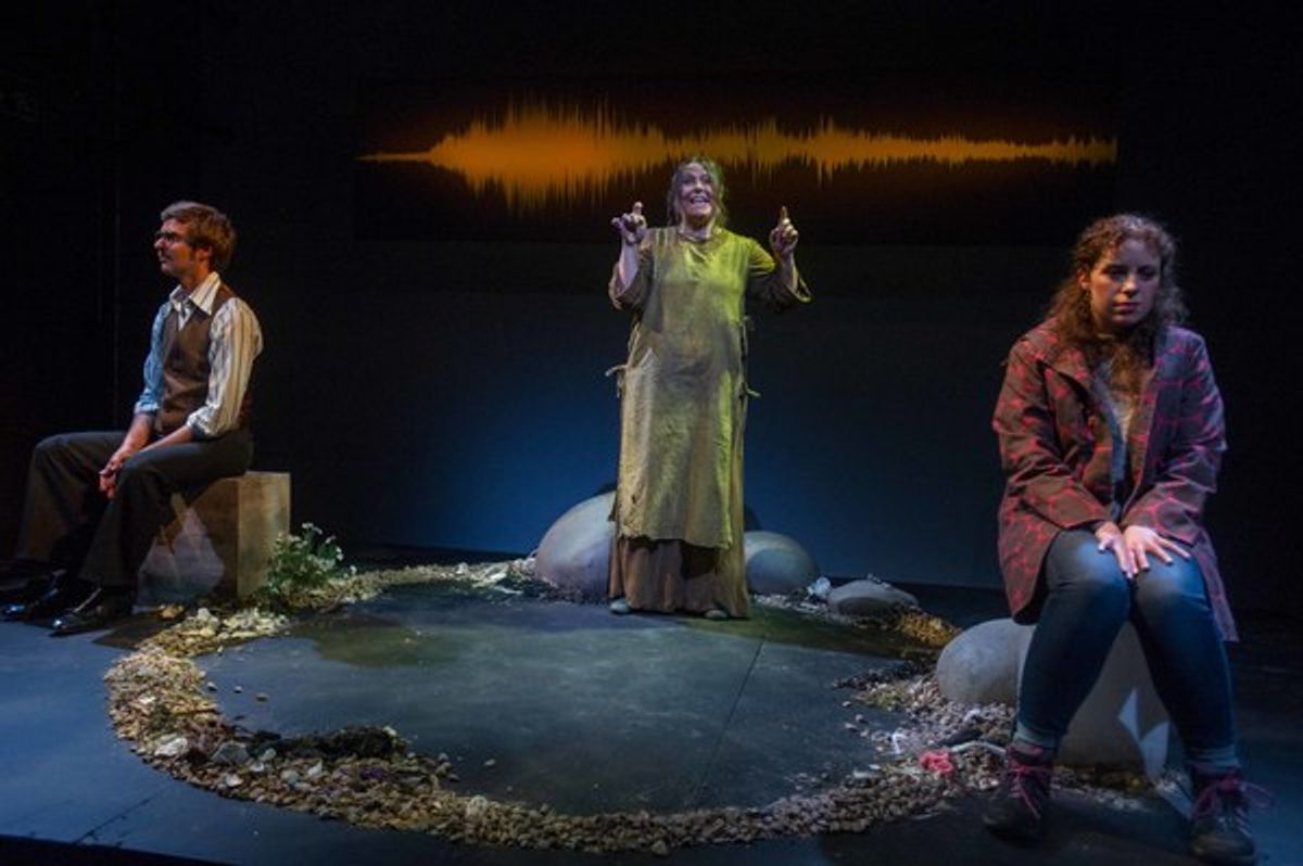 Brett Brown, Jessica Carroll and Eva Traynor at 