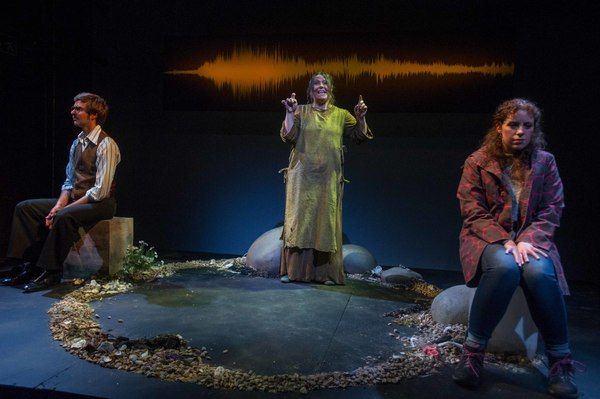 Brett Brown, Jessica Carroll and Eva Traynor Photo