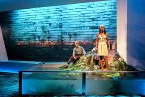 Finbar Lynch and Nikki Amuka-Bird Photo