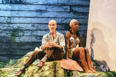 Finbar Lynch and Nikki Amuka-Bird Photo