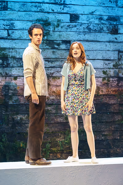 Jonny Holden and Ellie Bamber Photo