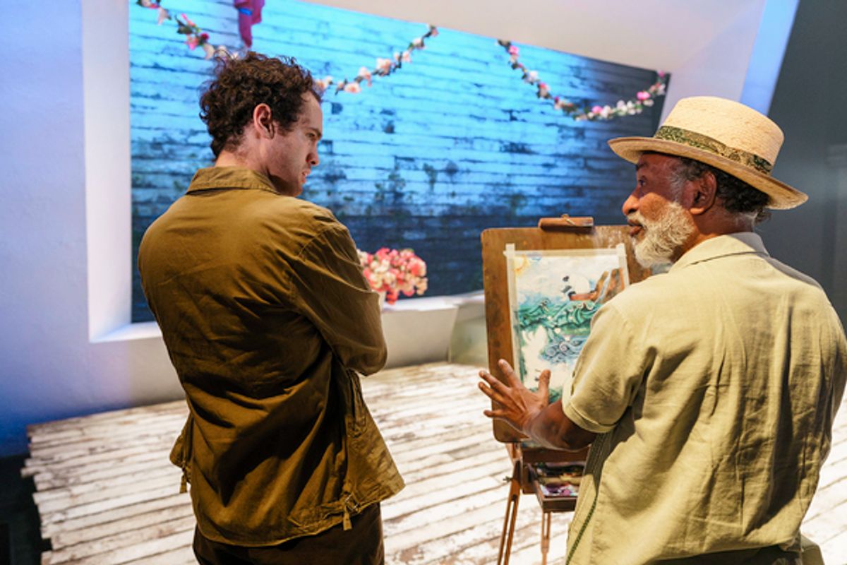 Jonny Holden and Jim Findley at 