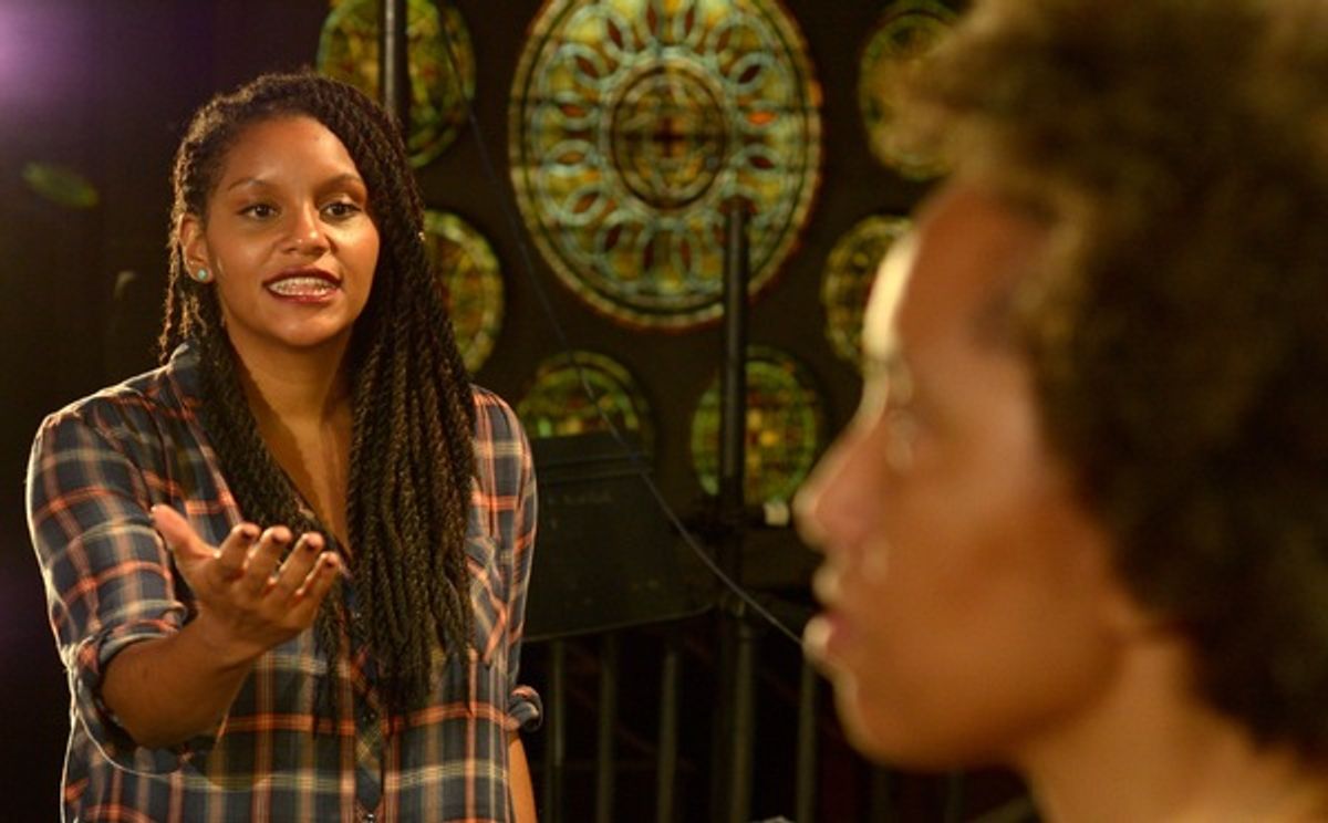 Ashley Burroughs, Marcie Henderson at 