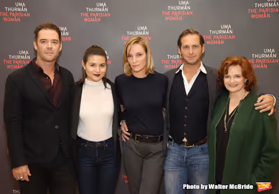 Marton Csokas, Phillipa Soo, Uma Thurman, Josh Lucas and Blair Brown Photo
