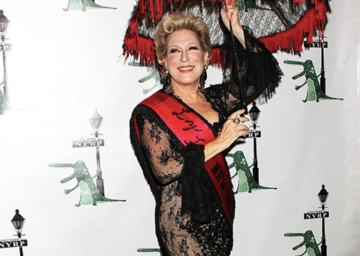 Bette Midler's 2013 Hulaween Gala costume worn at the New York Restoration Project's 'Hulaween in the Big Easy.' at 