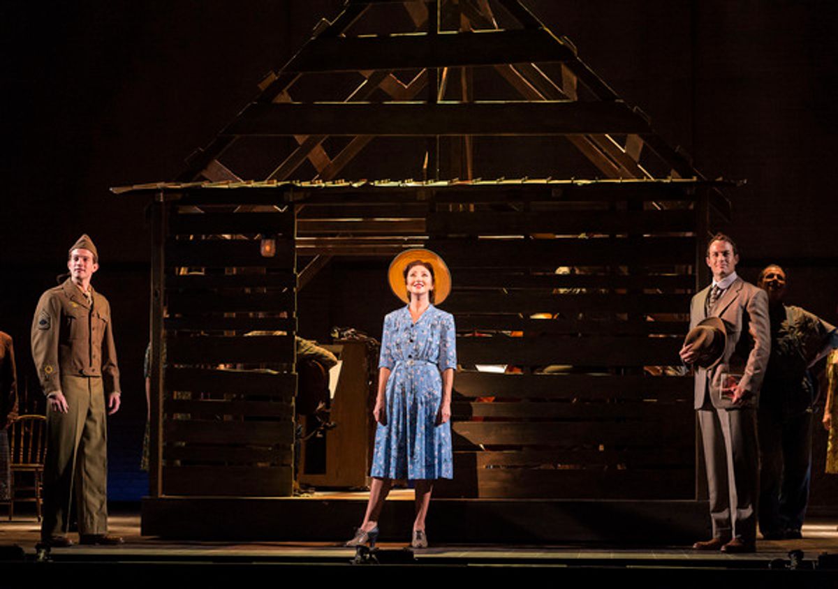 A.J. Shively, Carmen Cusack and Patrick Cummings  at 