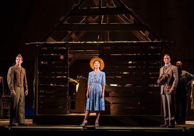 A.J. Shively, Carmen Cusack and Patrick Cummings  Photo